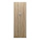 383-000053 Ντουλάπα δίφυλλη Athos pakoworld σε sonoma απόχρωση 60x42x180εκ