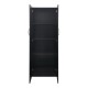 383-000054 Ντουλάπα δίφυλλη Athos pakoworld σε wenge απόχρωση 60x42x180εκ