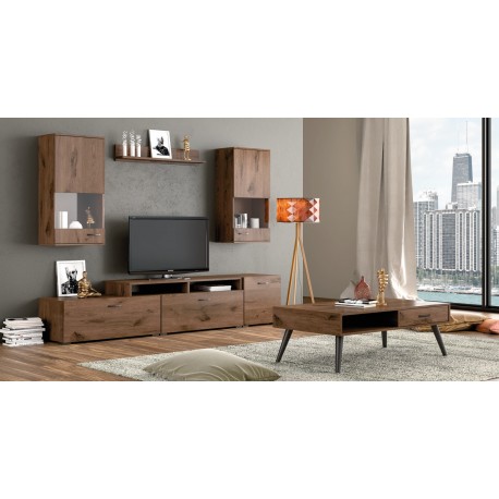 RL  ΣΕΤ ΣΥΝΘΕΤΟ ΣΑΛΟΝΙΟΥ N27 +ΤΡΑΠΕΖΑΚΙ ΣΑΛΟΝΙΟΥ N21  225Χ45Χ130 ΕΚ