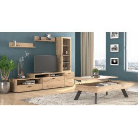 RL  ΣΕΤ ΣΥΝΘΕΤΟ ΣΑΛΟΝΙΟΥ N28 +ΤΡΑΠΕΖΑΚΙ ΣΑΛΟΝΙΟΥ N12  225Χ45Χ157 ΕΚ