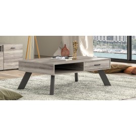 RL ΤΡΑΠΕΖΑΚΙ ΣΑΛΟΝΙΟΥ N11 ΞΥΛΙΝΟ  Φ119 Χ Υ41 ΧΒ66.5 CM