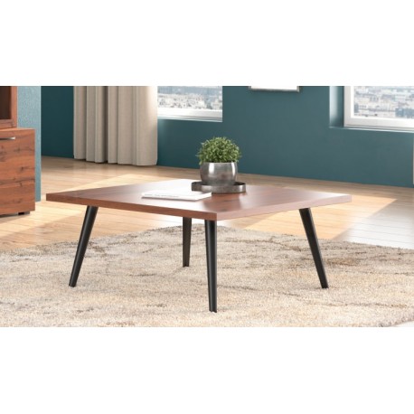 RL ΤΡΑΠΕΖΑΚΙ ΣΑΛΟΝΙΟΥ N24 Τετράγωνο Ξύλινο Φ90 Χ Υ41 ΧΒ90 CM