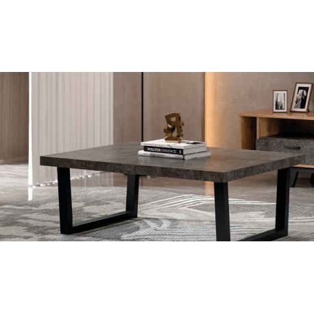 RL ΤΡΑΠΕΖΑΚΙ ΣΑΛΟΝΙΟΥ N32 ΜΑΡΜΑΡΟ ΓΚΡΙ Φ120 Χ Υ42 Χ Β70 CM