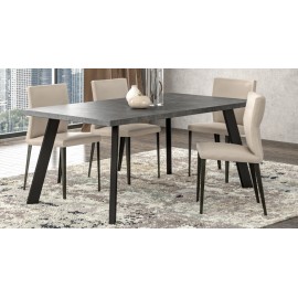 RL ΤΡΑΠΕΖΙ ΤΡΑΠΕΖΑΡΙΑΣ N5 ΜΕ ΜΑΥΡΑ ΜΕΤΑΛΛΙΚΑ ΠΟΔΙΑ 140X90X78 ΕΚ