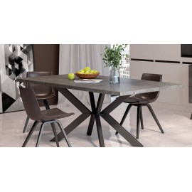 RL ΤΡΑΠΕΖΙ ΤΡΑΠΕΖΑΡΙΑΣ N9 ΜΕ ΜΑΥΡΑ ΜΕΤΑΛΛΙΚΑ ΠΟΔΙΑ 160Χ90Χ78  ΕΚ