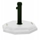 593-TH27W Λευκή Τσιμεντένια Βάση Ομπρέλας 27Kgr , ⌀ 50cm