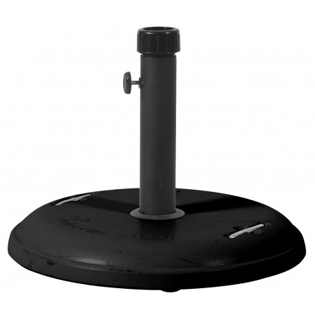 595-TH22B Μάυρη Τσιμεντένια Βάση Ομπρέλας 22Kgr , ⌀ 48cm
