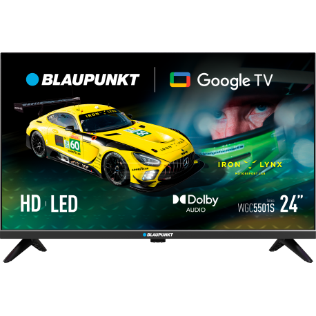 Blaupunkt 24WGC5501S Smart Τηλεόραση 24" GOOGLE TV HD Ready LED