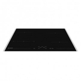 Sharp KH6-V08FT0K Κεραμική Εστία Αυτόνομη με Λειτουργία Κλειδώματος 59x52εκ.