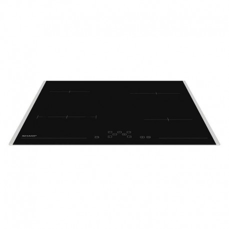 Sharp KH6-V08FT0K Κεραμική Εστία Αυτόνομη με Λειτουργία Κλειδώματος 59x52εκ.