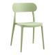 262-000055 Καρέκλα Amvroan στοιβαζόμενη pakoworld με UV protection pp μέντα 51x49x79.5εκ