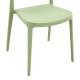 262-000055 Καρέκλα Amvroan στοιβαζόμενη pakoworld με UV protection pp μέντα 51x49x79.5εκ