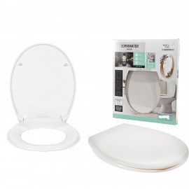 06512858 Κάλυμμα Λεκάνης Λευκό Duroplast 45x37cm