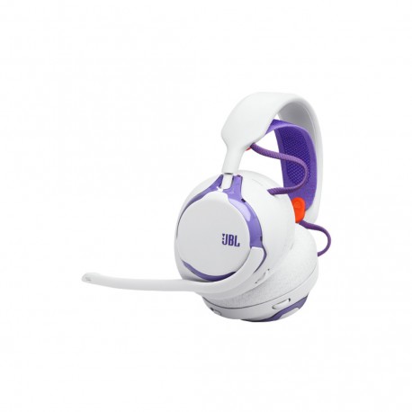 JBL Quantum 650 Ασύρματο Over Ear Gaming Headset με σύνδεση Bluetooth / USB Λευκό