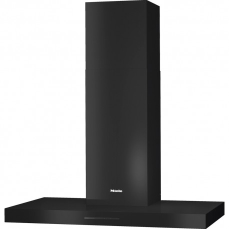 Miele PUR 98 W Απορροφητήρας Καμινάδα 89.8cm Μαύρος A (12358160)