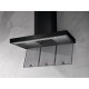 Miele PUR 98 W Απορροφητήρας Καμινάδα 89.8cm Μαύρος A (12358160)