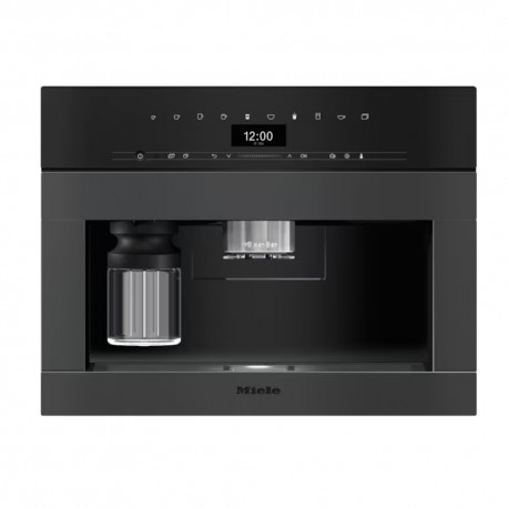 Miele CVA 7440 Obsidian Αυτόματη Μηχανή Espresso Εντοιχιζόμενη 1500W Πίεσης 5bar με Μύλο Άλεσης Μαύρη Ματ A (12384620)