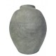 41158-50021 Κεραμικό Διακοσμητικό Βάζο Γκρί Πέτρας 25 x 29,5(h)cm