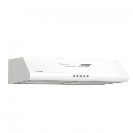 Hyundai HHHD25-SIM2/60W Ελεύθερος Απορροφητήρας 60cm Λευκός B