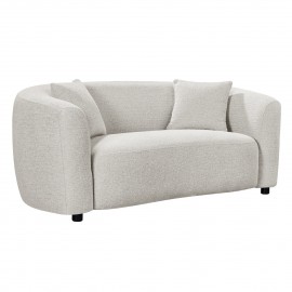 ΚΑΝΑΠΕΣ 2-ΘΕΣΙΟΣ NORD HM3322.02 ΑΝΟΙΧΤΟ ΜΠΕΖ ΥΦΑΣΜΑ 170x91x75Υεκ.