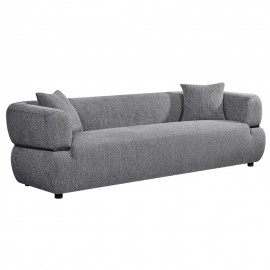 ΚΑΝΑΠΕΣ 3-ΘΕΣΙΟΣ ARCTIS HM3327.01 ΓΚΡΙ ΥΦΑΣΜΑ 229x88x68Υεκ.