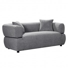 ΚΑΝΑΠΕΣ 2-ΘΕΣΙΟΣ ARCTIS HM3328.01 ΓΚΡΙ ΥΦΑΣΜΑ 169x88x68Υεκ.