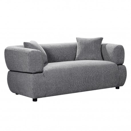 ΚΑΝΑΠΕΣ 2-ΘΕΣΙΟΣ ARCTIS HM3328.01 ΓΚΡΙ ΥΦΑΣΜΑ 169x88x68Υεκ.