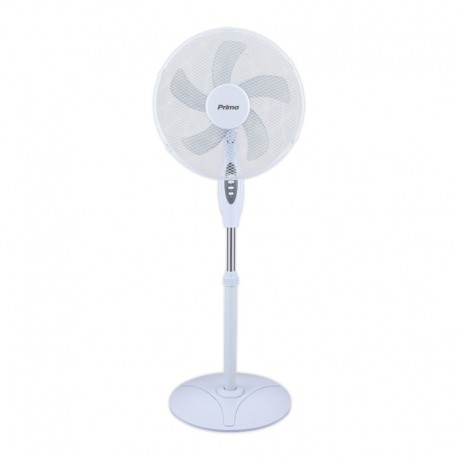 800716 Ανεμιστήρας Ορθοστάτης PRSF-80716 Primo 40εκ. Λευκός/Γκρι