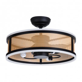 800657 Ανεμιστήρας Οροφής PRCF-80657 PRIMO 24-- 60εκ. DC Με Τηλεχειριστήριο 3 Φώτα LED