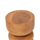 338-000024 Σκαμπό Estelle pakoworld suar ξύλο σε φυσική απόχρωση Φ30x45εκ