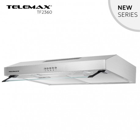 48-2361 Απορροφητήρας Κουζίνας Ελεύθερος 60cm Telemax TF2360 Inox