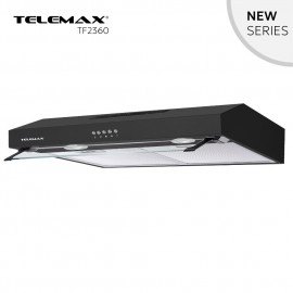 48-2360 Απορροφητήρας Κουζίνας Ελεύθερος 60cm Telemax TF2360 Μαύρο