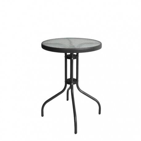 14450036 Τραπέζι Μεταλλικό ArteLibre EARTH Γκρι Φ60x70cm Γκρι