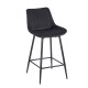 43-2802-1 REPO BLACK VELVET ΥΦΑΣΜΑ 66εκ. ΣΚΑΜΠΟ ΜΕΤΑΛΛΙΚΟ 48X49X66-96εκ.