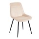 11-1572-2 TEREA BEIGE VELVET ΥΦΑΣΜΑ ΚΑΡΕΚΛΑ ΜΕΤΑΛΛΙΚΗ 51X58X87εκ.