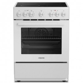 Eskimo ES VC4034WH  Κουζίνα 70lt με Κεραμικές Εστίες  Π60εκ. Λευκή A