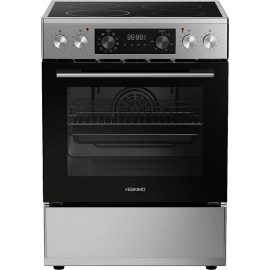 Eskimo ES VC4034DLXSI Κουζίνα 70lt με Κεραμικές Εστίες Π60εκ. Inox A