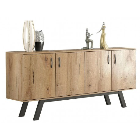 RL ΜΠΟΥΦΕΣ ΞΥΛΙΝΟΣ N2 ΜΕ 4 ΠΟΡΤΕΣ Φ180 Χ Β44.5 Χ Υ85 ΕΚ