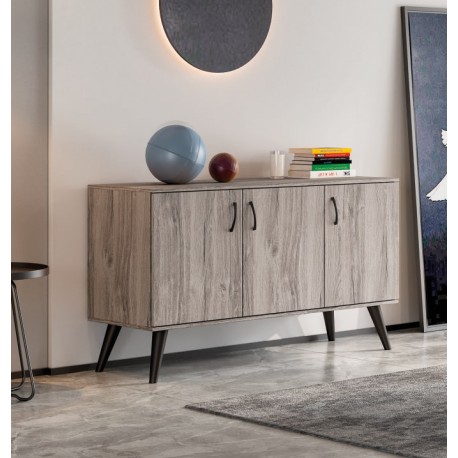 RL ΜΠΟΥΦΕΣ ΞΥΛΙΝΟΣ N4 ΜΕ 3 ΠΟΡΤΕΣ Φ135 Χ Β44.5 Χ Υ85 ΕΚ