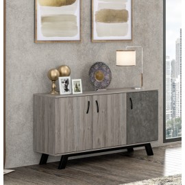 RL ΜΠΟΥΦΕΣ ΞΥΛΙΝΟΣ N7 ΜΕ 3 ΠΟΡΤΕΣ Φ135 Χ Β44.5 Χ Υ77 ΕΚ