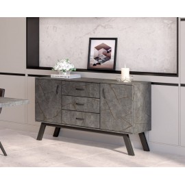 RL ΜΠΟΥΦΕΣ ΞΥΛΙΝΟΣ N10 ΜΕ 2 ΠΟΡΤΕΣ & 3 ΣΥΡΤΑΡΙΑ Φ150 Χ Β44.5 Χ Υ85 ΕΚ