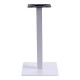 355-000040 Βάση τραπεζιού Batan I pakoworld μέταλλο λευκό 40x40x72εκ