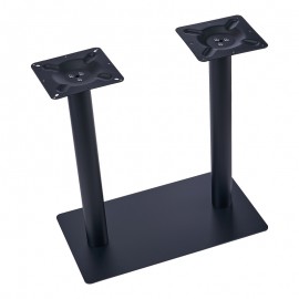 355-000035 Βάση τραπεζιού μπαρ Givosa pakoworld μέταλλο μαύρο 80x40x90εκ