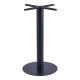 355-000034 Βάση τραπεζιού Bar Stada pakoworld μέταλλο μαύρο Φ40x94εκ