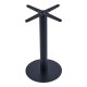 355-000034 Βάση τραπεζιού Bar Stada pakoworld μέταλλο μαύρο Φ40x94εκ