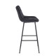 43-2803-1 ERMINA BLACK VELVET ΥΦΑΣΜΑ 75εκ. ΣΚΑΜΠΟ ΜΕΤΑΛΛΙΚΟ 49X50X75-104εκ.