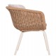 ΠΟΛΥΘΡΟΝΑ VICTUS HM6559.02 ΑΛΟΥΜΙΝΙΟ & OLEFIN ΜΠΕΖ-TWIST WICKER 60x62x76Yεκ