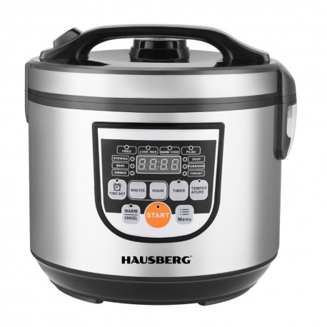 42-1311 Ηλεκτρικός Ψηφιακός Μάγειρας Hausberg HB-1311IN Inox 5L - 900W