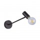 77-8274 SE21-BL-22 ADEPT BLACK WALL LAMP B3