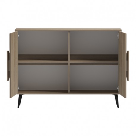 230-000238 Μπουφές Gora pakoworld sonoma 110x35.5x82εκ